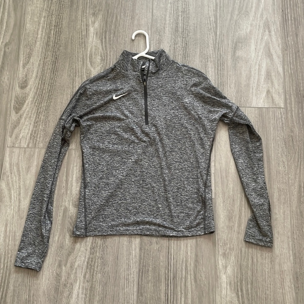 Nike Dry-Fit Grey Quarter Zip